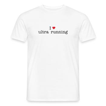 J’adore Ultra Running - T-shirt homme - blanc - Devant - AI Model Male 178 dark (178cm)