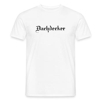 Dachdecker - Männer T-Shirt - Weiß - Vorne - AI Model Male 178 dark (178cm)