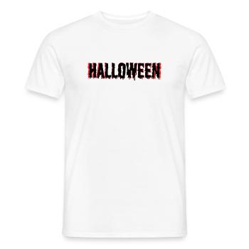 Halloween - Männer T-Shirt - Weiß - Vorne - AI Model Male 178 dark (178cm)