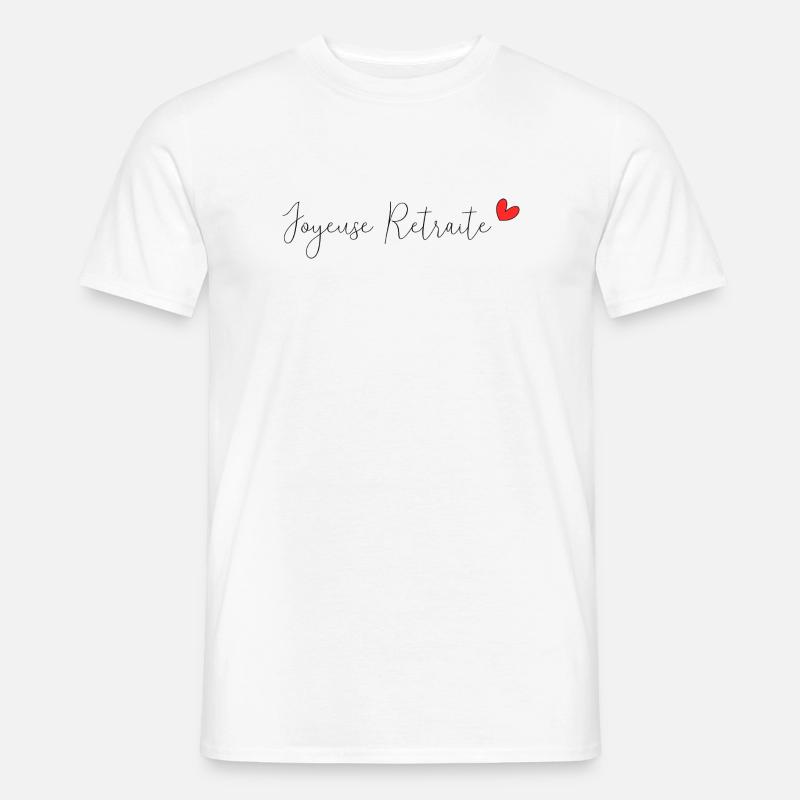RUHESTAND. RUHESTAND. PENSIONIERT. RUHESTAND - Männer T-Shirt - Weiß