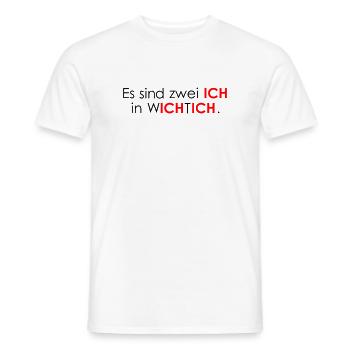 Imp - Men's T-Shirt - white - Front - AI Model Male 178 dark (178cm)