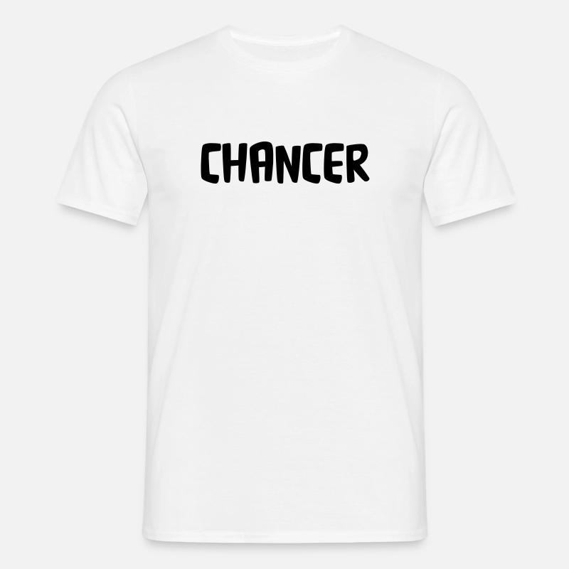 Chancer - Männer T-Shirt - Weiß