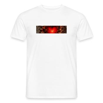 Love_Wins_2400x600 - Männer T-Shirt - Weiß - Vorne - AI Model Male 178 dark (178cm)