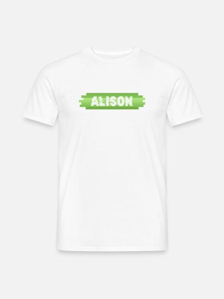 Heldin Alison - Männer T-Shirt - Weiß