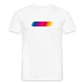 Spectre de couleurs Flash sale - T-shirt homme - blanc - Devant - AI Model Male 178 dark (178cm)