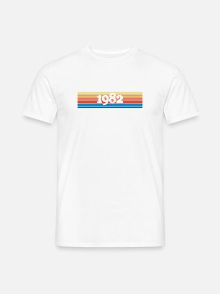 1982 - Männer T-Shirt - Weiß