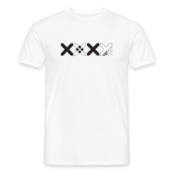 Printstream CS2 - Männer T-Shirt - Weiß - Vorne - AI Model Male 178 dark (178cm)
