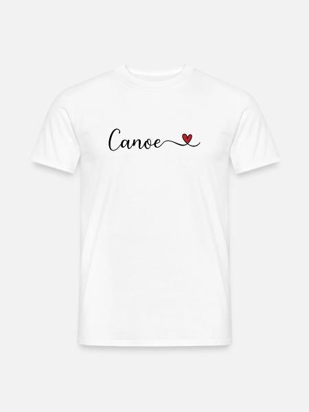 Kanu - Männer T-Shirt - Weiß