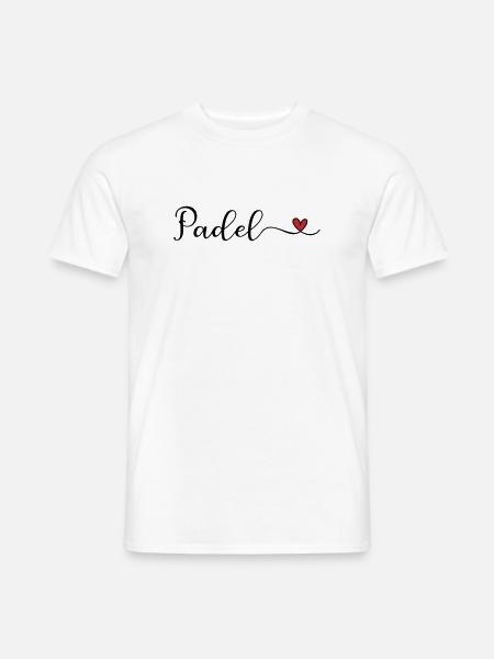 Padel Heart Design - Men's T-Shirt - white