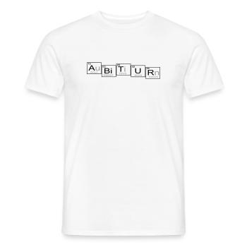 Abitur - Männer T-Shirt - Weiß - Vorne - AI Model Male 178 dark (178cm)