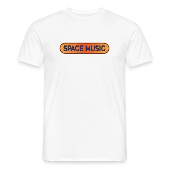 Space Music Ambient Festival Chillout-Vibes - Männer T-Shirt - Weiß - Vorne - AI Model Male 178 dark (178cm)