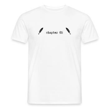 chapter 65 Birthday - Men's T-Shirt - white - Front - AI Model Male 178 dark (178cm)