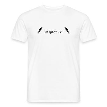 chapter 22 Birthday - Men's T-Shirt - white - Front - AI Model Male 178 dark (178cm)