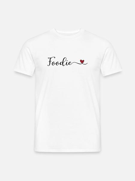 Foodie - Männer T-Shirt - Weiß
