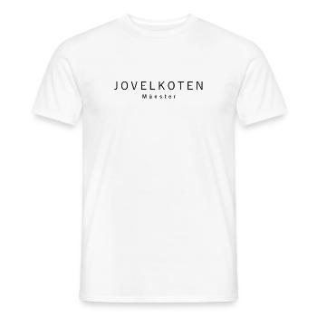 Jovelkoten - Münster - T-shirt homme - blanc - Devant - AI Model Male 178 dark (178cm)