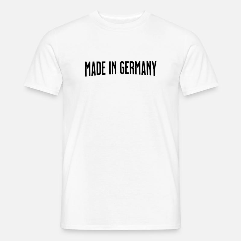 Made in Germany - Männer T-Shirt - Weiß