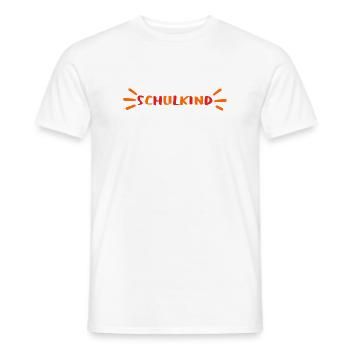 Schulkind Einschulung Erstklässler - Männer T-Shirt - Weiß - Vorne - AI Model Male 178 dark (178cm)