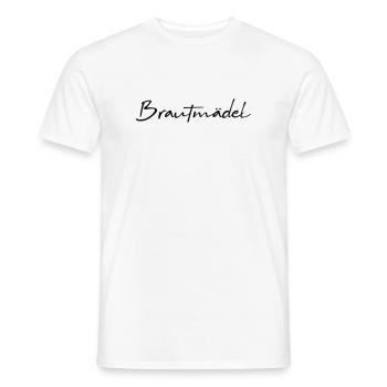 Brautmädel Junggesellinnenabschied - Männer T-Shirt - Weiß - Vorne - AI Model Male 178 dark (178cm)