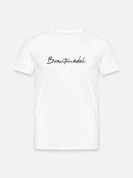 Brautmädel Junggesellinnenabschied - Männer T-Shirt - Weiß