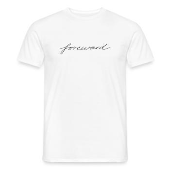Foreward - Men's T-Shirt - white - Front - AI Model Male 178 dark (178cm)