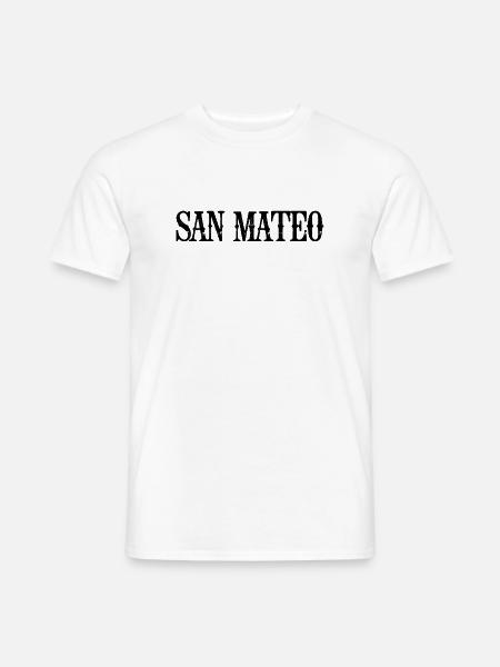 Saint-Mateo - T-shirt homme - blanc