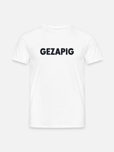 Lazy – Flemish Relaxed Mood - Men's T-Shirt - white