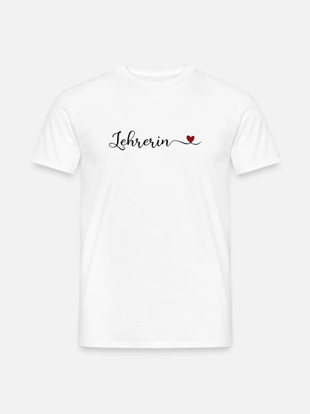Lehrerin - Männer T-Shirt - Weiß