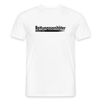 Paramedic Emergency Call 112 - Men's T-Shirt - white - Front - AI Model Male 178 dark (178cm)