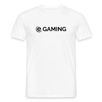 eGaming Gamer Games eSports Team Match - T-shirt homme - blanc - Devant - AI Model Male 178 dark (178cm)