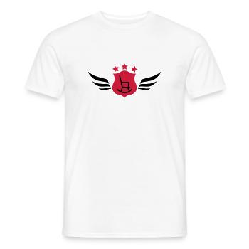 Retirement Pensioner Ruhestand Rentner Retraite - Men's T-Shirt - white - Front - AI Model Male 178 dark (178cm)