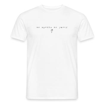 Lustiges Shirt Gute Laune Sommer Drinks - Männer T-Shirt - Weiß - Vorne - AI Model Male 178 dark (178cm)