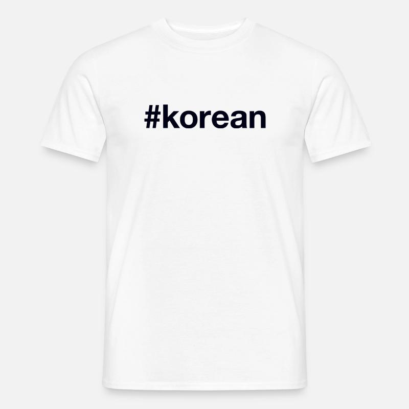 Corée Coréenne - T-shirt homme - blanc