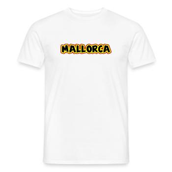 Majorque - T-shirt homme - blanc - Devant - AI Model Male 178 dark (178cm)