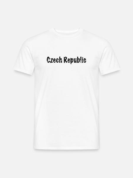 Czech Republic - Männer T-Shirt - Weiß