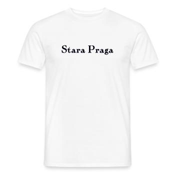 Stara Praga Warszawa Warsaw - Men's T-Shirt - white - Front - AI Model Male 178 dark (178cm)