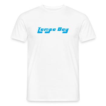 Tampa Bay USA - Männer T-Shirt - Weiß - Vorne - AI Model Male 178 dark (178cm)