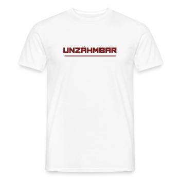 Indomptable - T-shirt homme - blanc - Devant - AI Model Male 178 dark (178cm)
