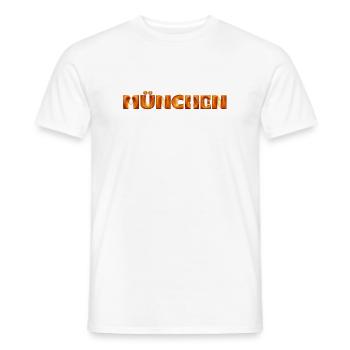 Munchen - Männer T-Shirt - Weiß - Vorne - AI Model Male 178 dark (178cm)