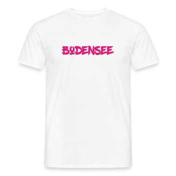 Bodensee - Süddeutschland - Österreich - Schweiz - Männer T-Shirt - Weiß - Vorne - AI Model Male 178 dark (178cm)