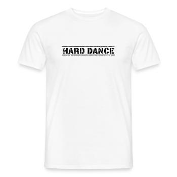 Hard Dance - Männer T-Shirt - Weiß - Vorne - AI Model Male 178 dark (178cm)