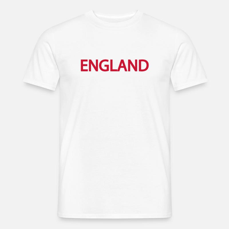 Englische Landschaft im Wave Foam Style - Männer T-Shirt - Weiß