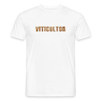 Viticultor – Arte y raíces del vino - Männer T-Shirt - Weiß - Vorne - AI Model Male 178 dark (178cm)