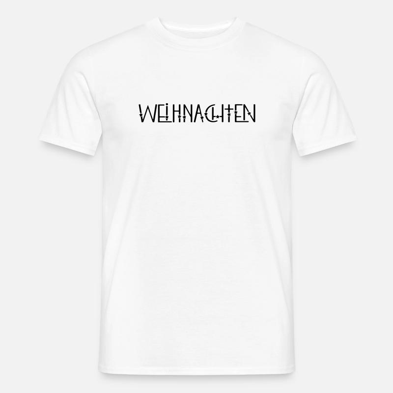 Weihnachten - Männer T-Shirt - Weiß