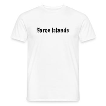 Faroe Islands - Männer T-Shirt - Weiß - Vorne - AI Model Male 178 dark (178cm)
