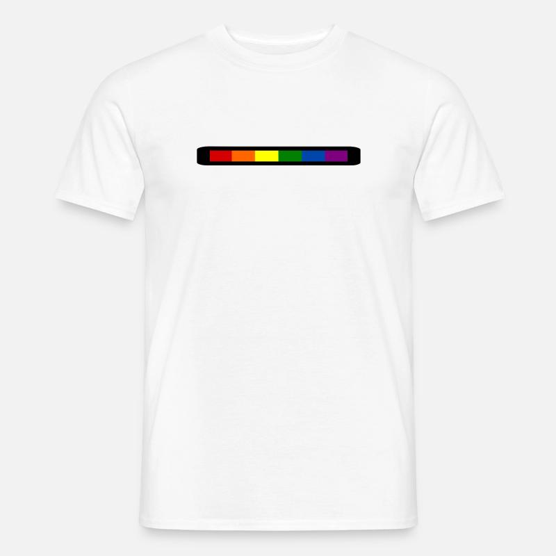 Lgbt - Männer T-Shirt - Weiß