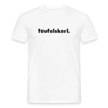 hotshot. - Men's T-Shirt - white - Front - AI Model Male 178 dark (178cm)