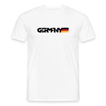 Germany - Männer T-Shirt - Weiß - Vorne - AI Model Male 178 dark (178cm)