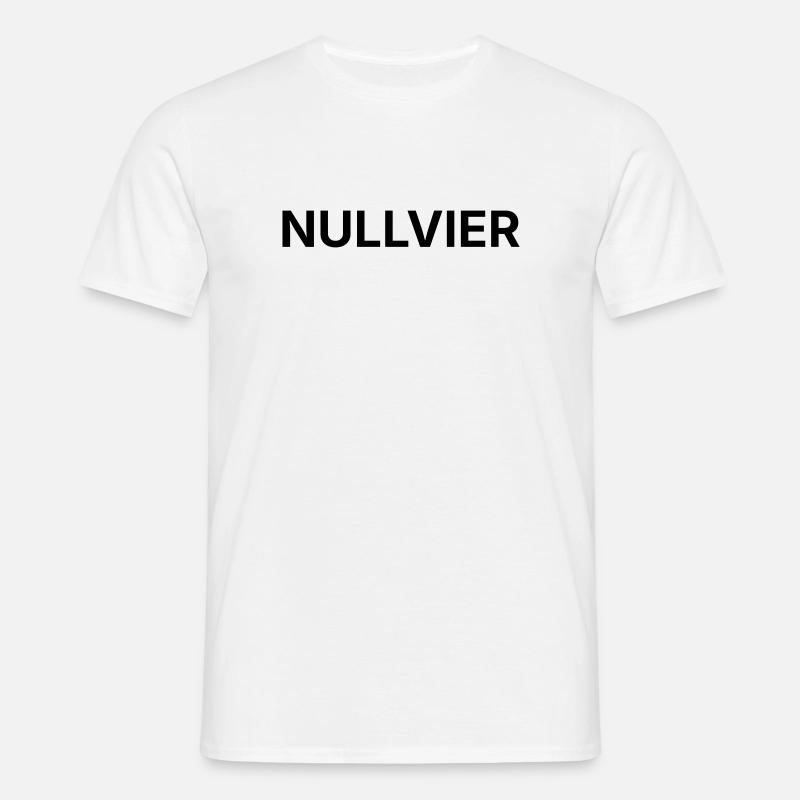 NULLVIER - Männer T-Shirt - Weiß