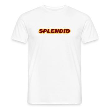 SPLENDID - Männer T-Shirt - Weiß - Vorne - AI Model Male 178 dark (178cm)