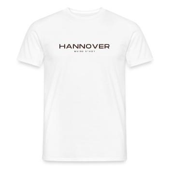 Hanovre - T-shirt homme - blanc - Devant - AI Model Male 178 dark (178cm)